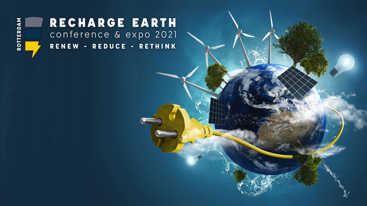Registratie Recharge Earth congres 8 & 9 september 2021 geopend